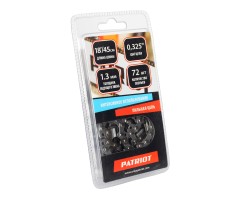 Цепь пильная PATRIOT 20BP-72E (0.325quot;, 1.3 мм, 72 звена)