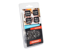 Цепь пильная PATRIOT 21BP-66E (0.325quot;, 1.5 мм, 66 звеньев)