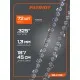 Цепь пильная PATRIOT 20LP-72E Professional (0.325