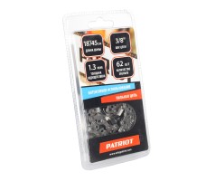 Цепь пильная PATRIOT 91VS-62E (3/8quot;, 1.3 мм, 62 звена)