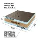 Ruspanel RPG Comfort 1250х600х24 mm #2 +XPS+ДВП