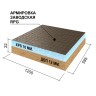 Ruspanel RPG Comfort 1250х595х22 mm #1 L RPG+ДВП