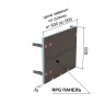 Ruspanel RPG Экран для ванны 900х600х30 мм