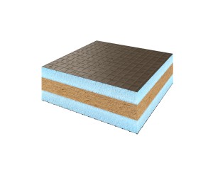 Ruspanel RPG Comfort 1250х600х24 mm #2 +XPS+ДВП