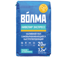 Наливной пол универсальный Волма Нивелир Экспресс самовыравнивающийся 20 кг