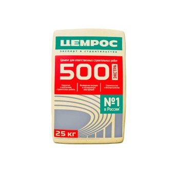 Цемент Цемрос М500 Д20 ЦЕМ II/A-И 42,5 50 кг